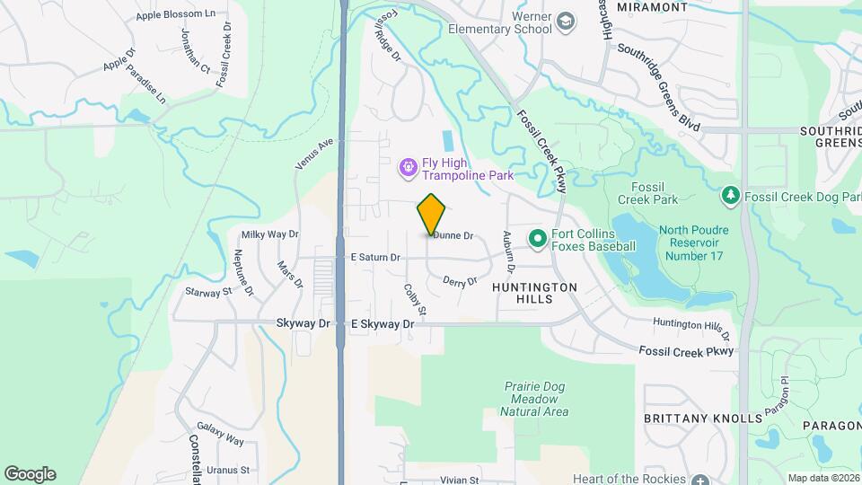 5724 Derry Dr Map and Location Details