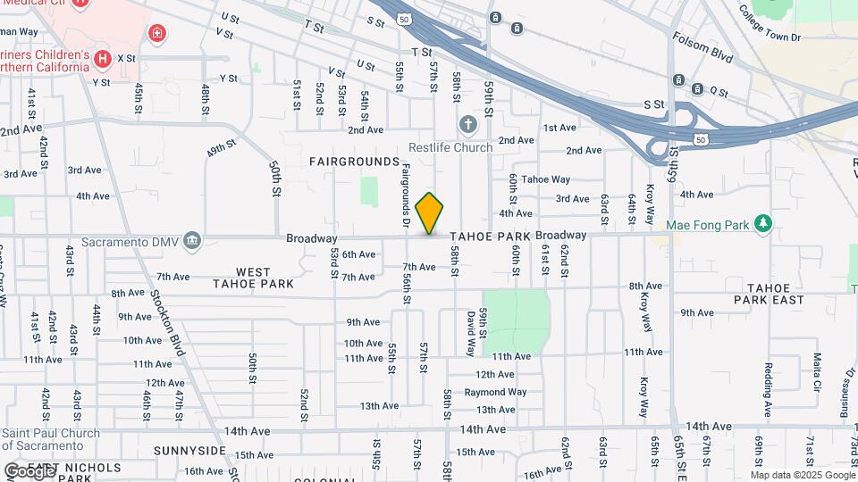 5650 Broadway Map and Location Details