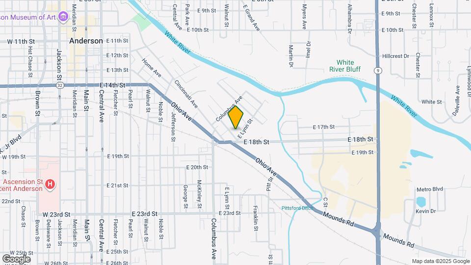 1711 E Lynn St Mapa y Detalles de la Ubicación