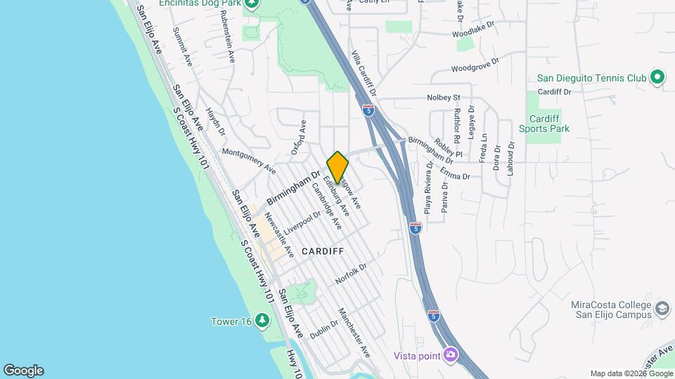 2063 Edinburg Ave Map and Location Details