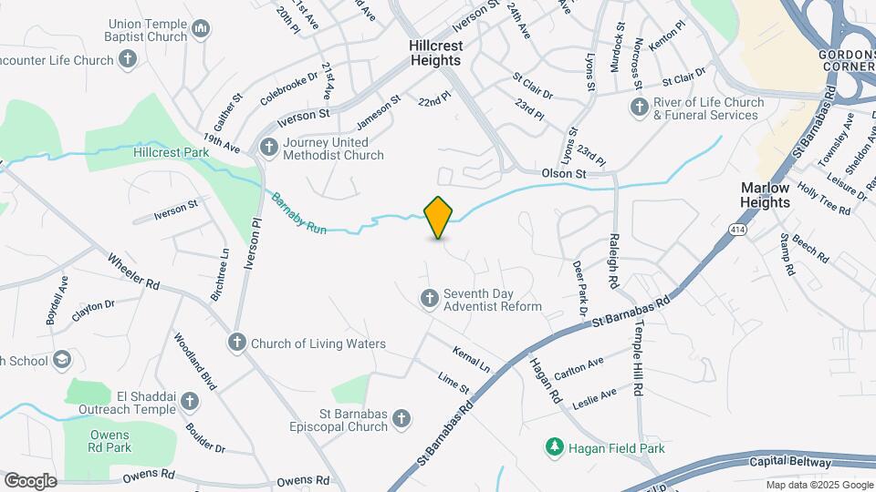 4603 Hidden Pine Ln Map and Location Details