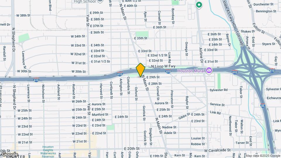 612 E 29th St Map and Location Details