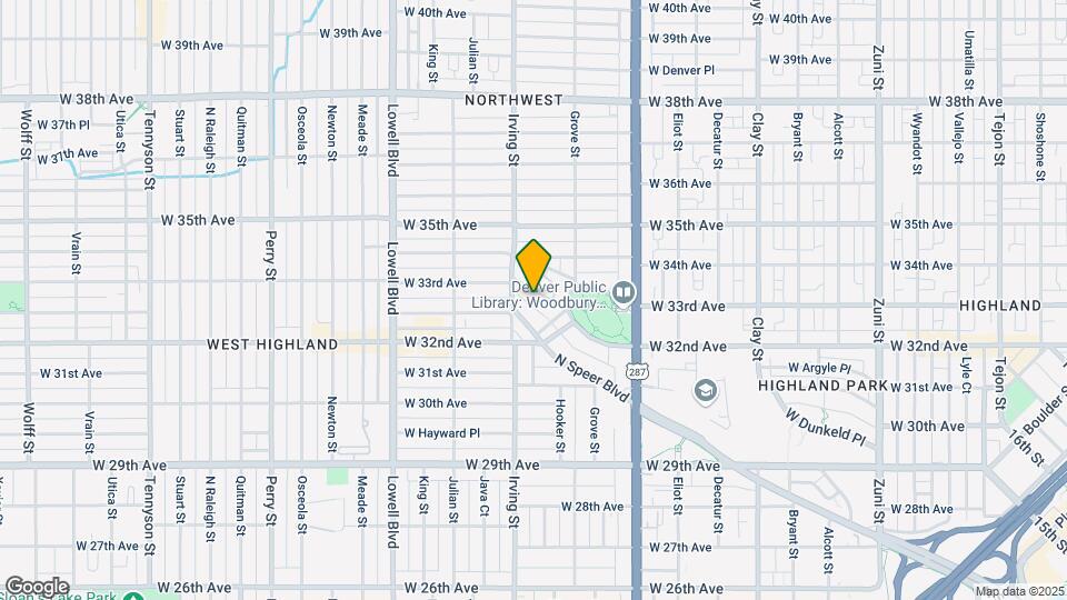 3248 W Fairview Pl Map and Location Details