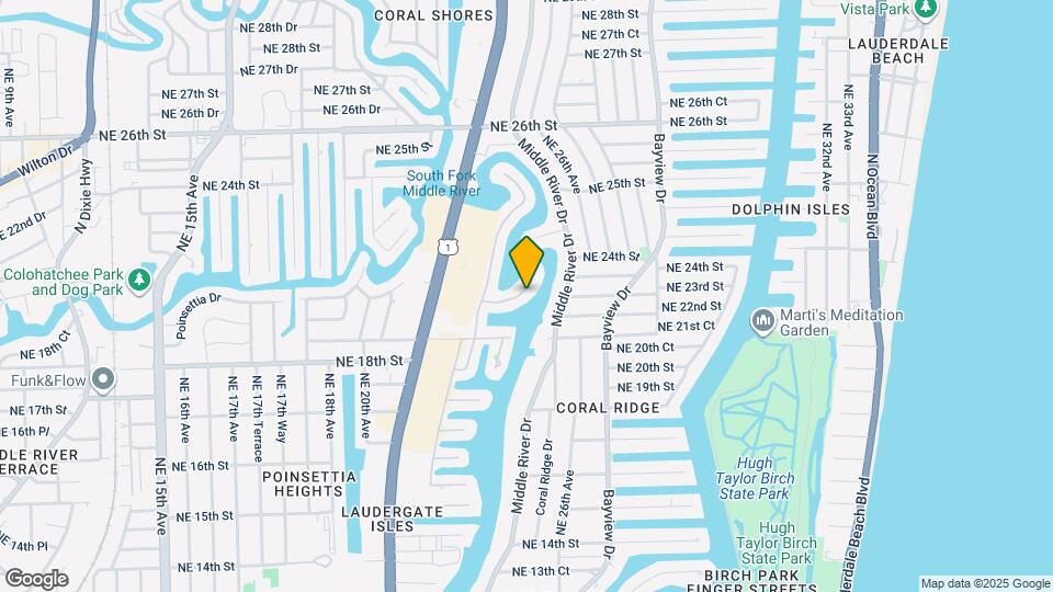 2316 NE 20th St Map and Location Details