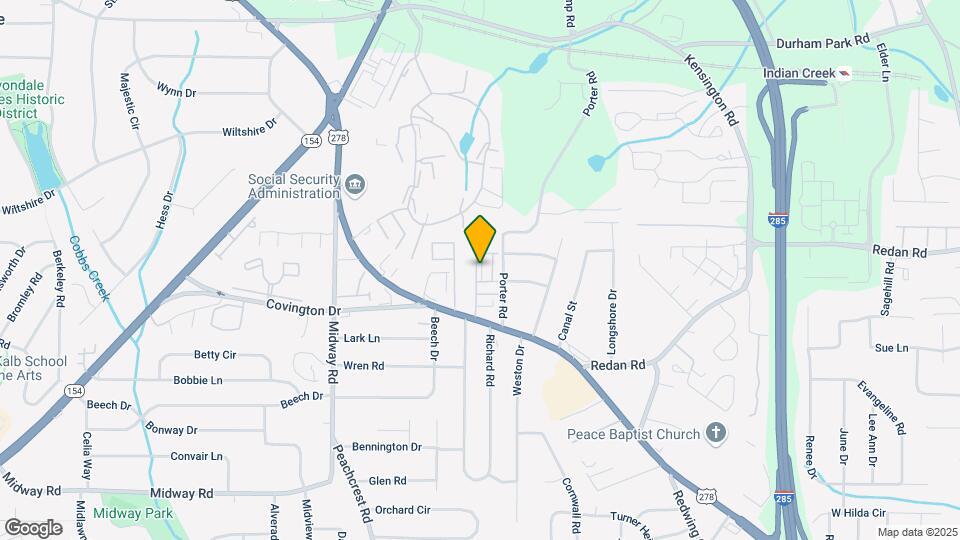 1069 Glen Opal Dr Map and Location Details