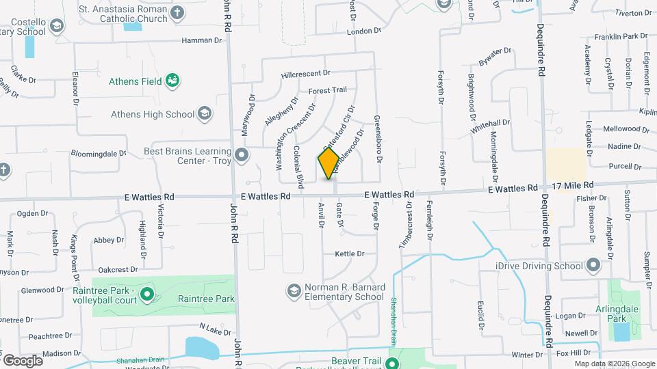 4033 Ramblewood Dr Map and Location Details