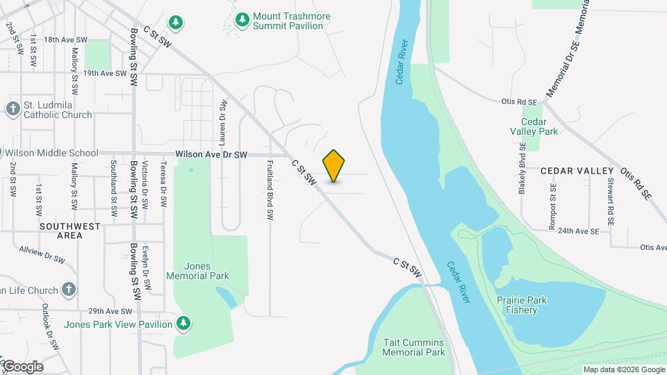 1002 Quarry Ave SW Map and Location Details