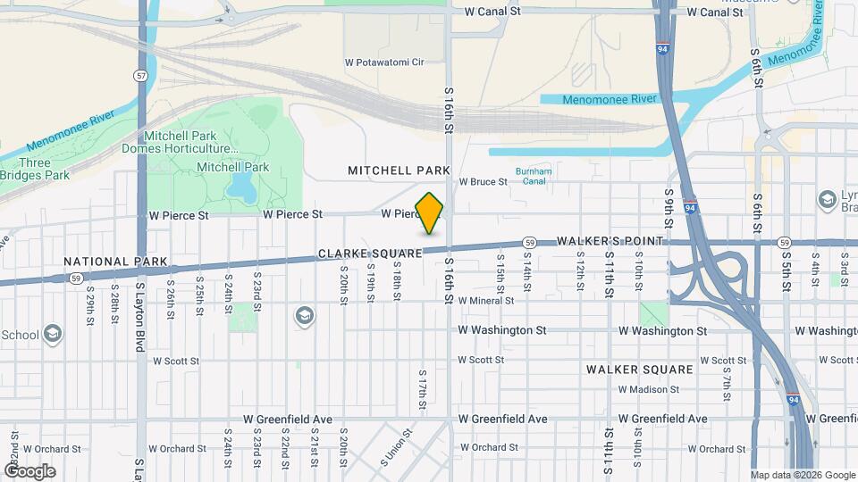 1630 W National Ave Map and Location Details