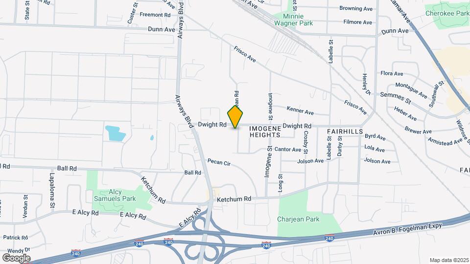 2235 Charjean Rd Map and Location Details