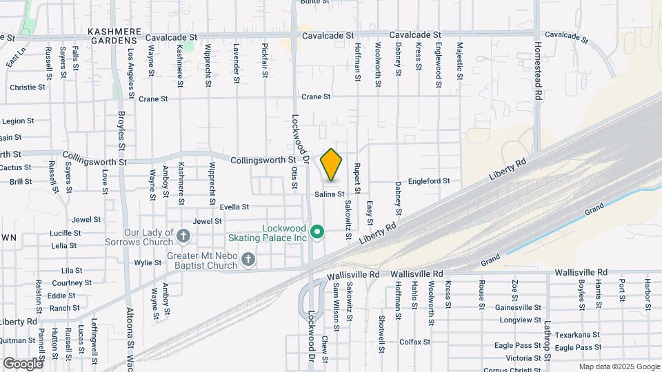 5508 Morwood St Map and Location Details