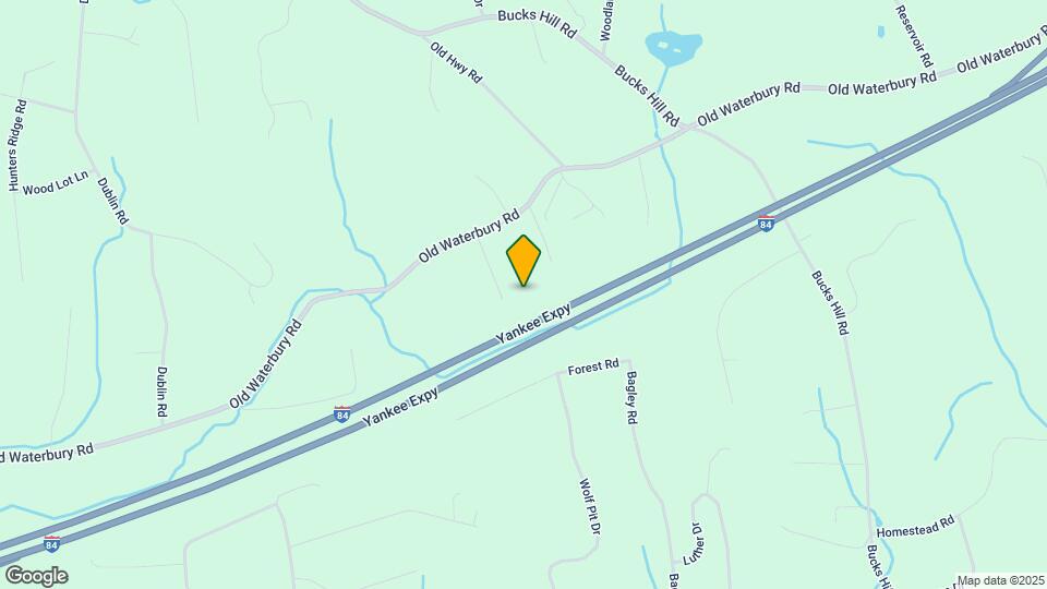 832 Old Waterbury Rd Map and Location Details