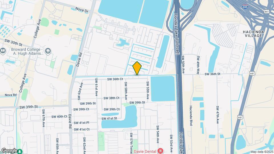 5661 SW 36th Ct Map and Location Details