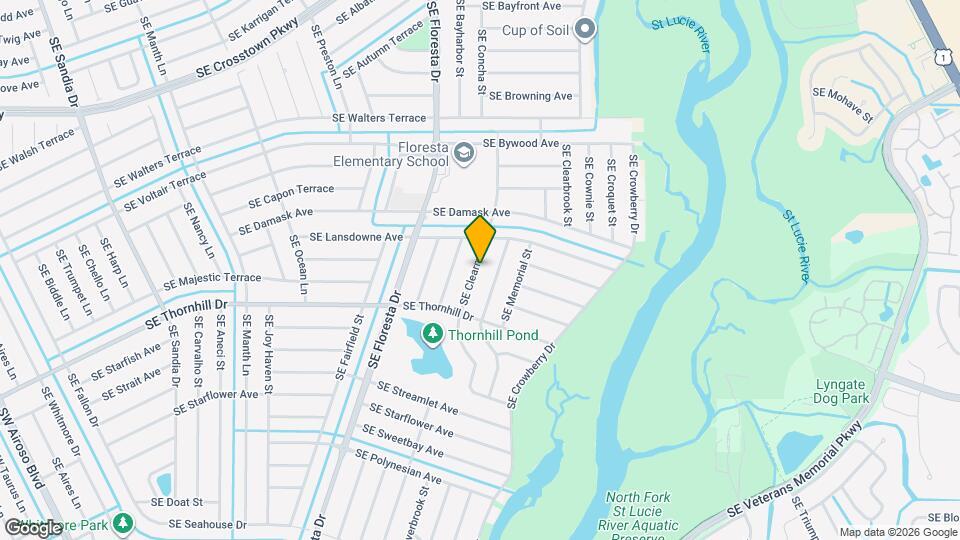1641 SE Clearmont St Map and Location Details