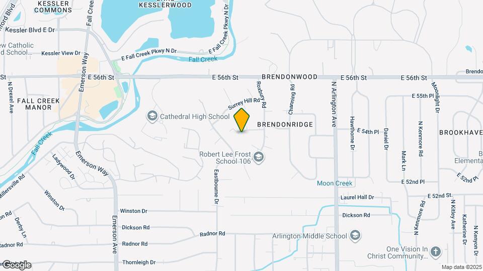 5525 Roxbury Terrace Map and Location Details