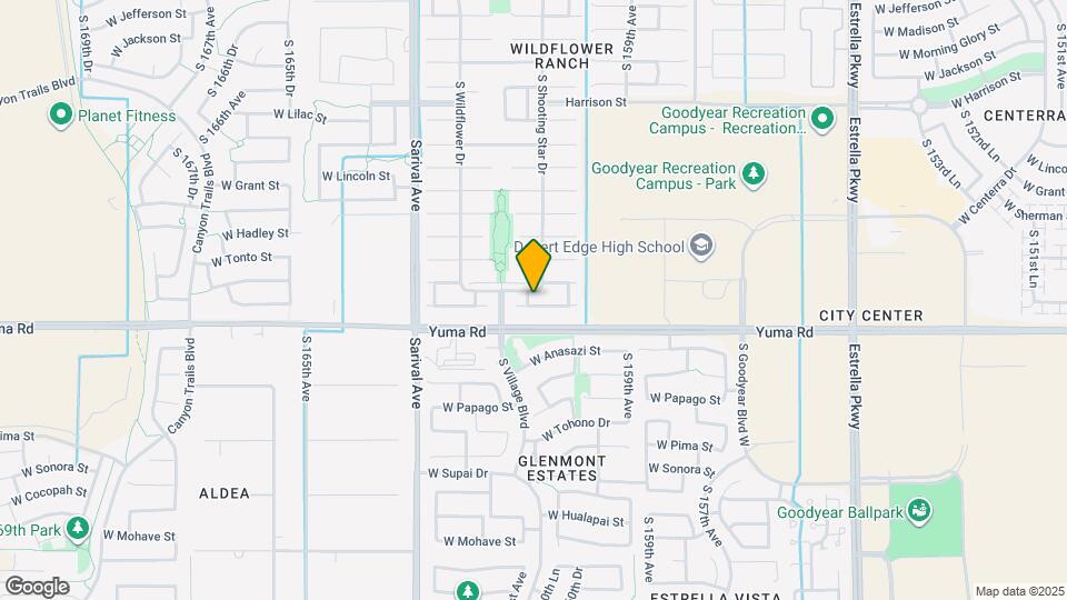 16090 W Maricopa St Map and Location Details