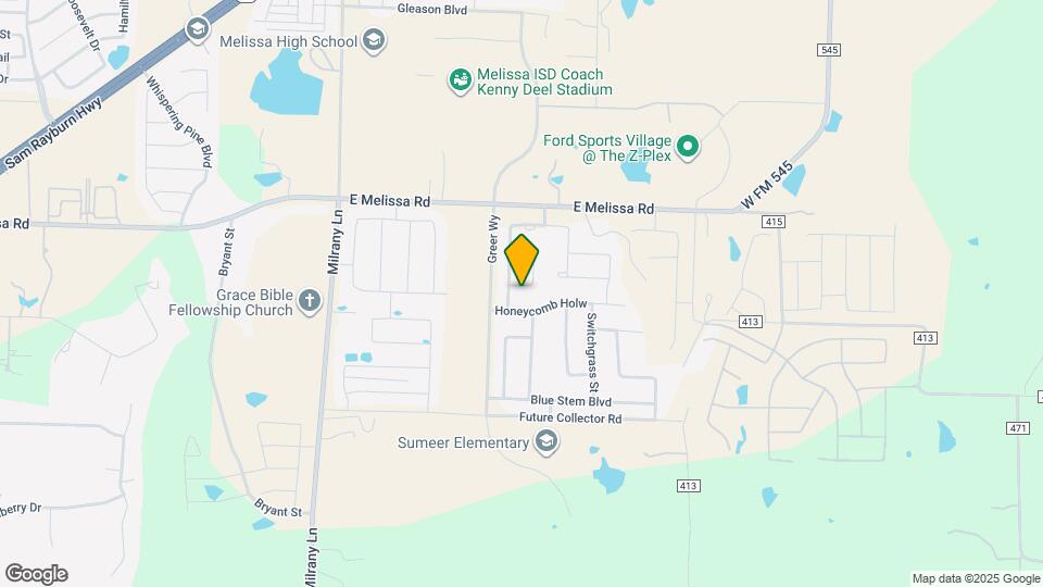 3806 Chicory Ct Map and Location Details