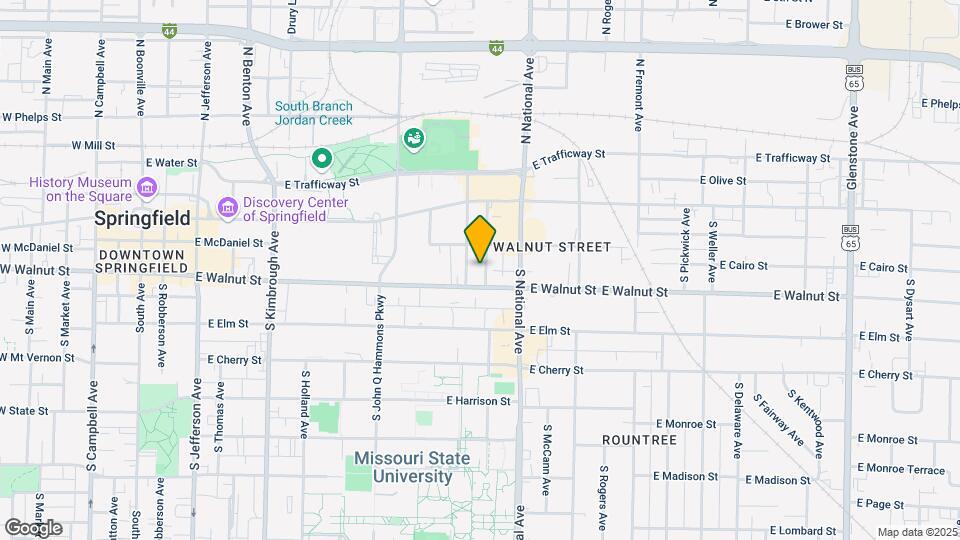 327 S Florence Ave Map and Location Details