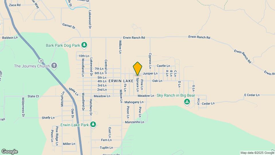 884 Spruce Ln Map and Location Details
