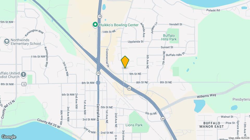 902 3rd Ave NE Map and Location Details