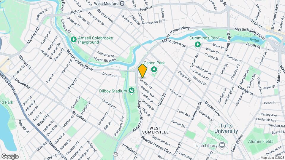 77 Gordon St, Unit 12 Map and Location Details