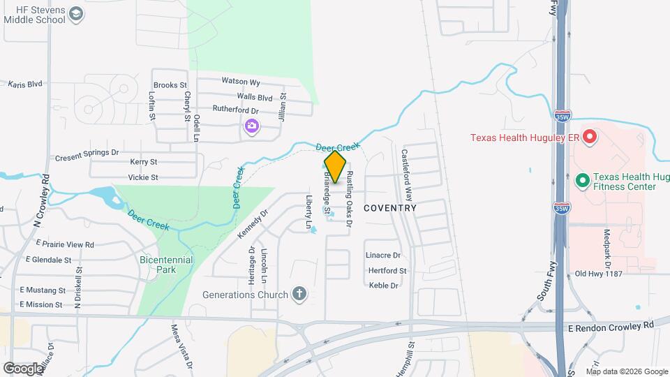 816 Oriel Cir Map and Location Details