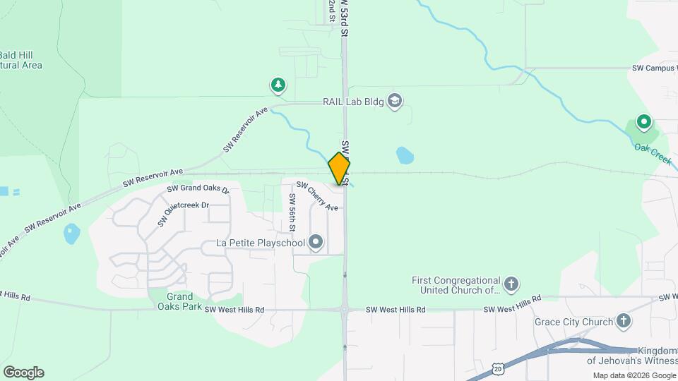 5343 SW Touchstone Pl Map and Location Details