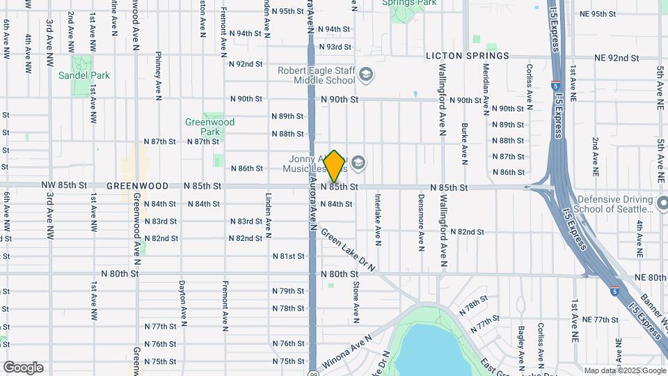 1127 N 85th St Map and Location Details