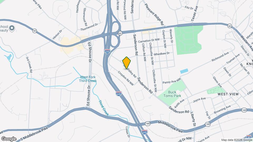 2316 Sun Valley Rd Map and Location Details