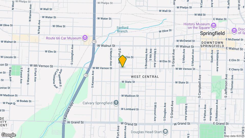 1210 W Mt Vernon St Map and Location Details