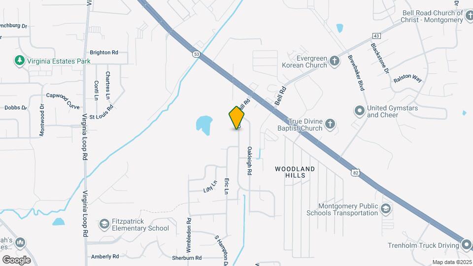 5940 Cherry Hill Rd Map and Location Details