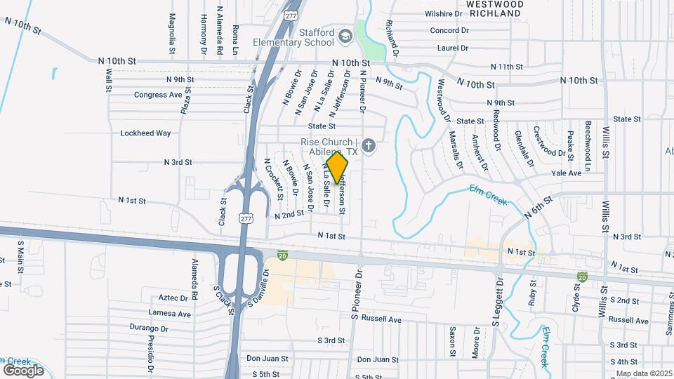 400 N Jefferson St Map and Location Details