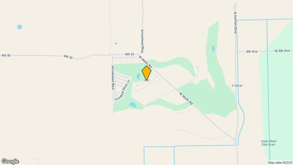 3589 W Wells Rd Map and Location Details