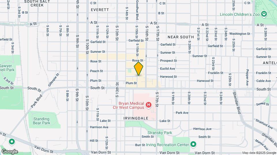 1940 S 15th St Map and Location Details