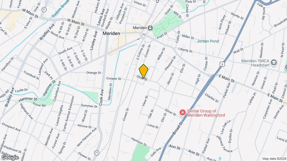 33 Olive St Map and Location Details