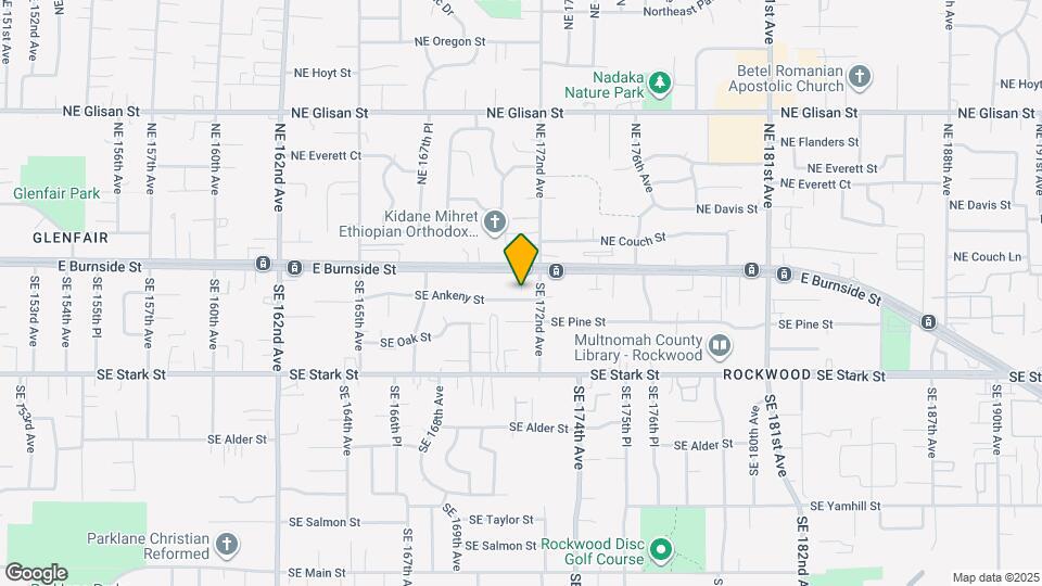 17105 SE Ankeny St Map and Location Details