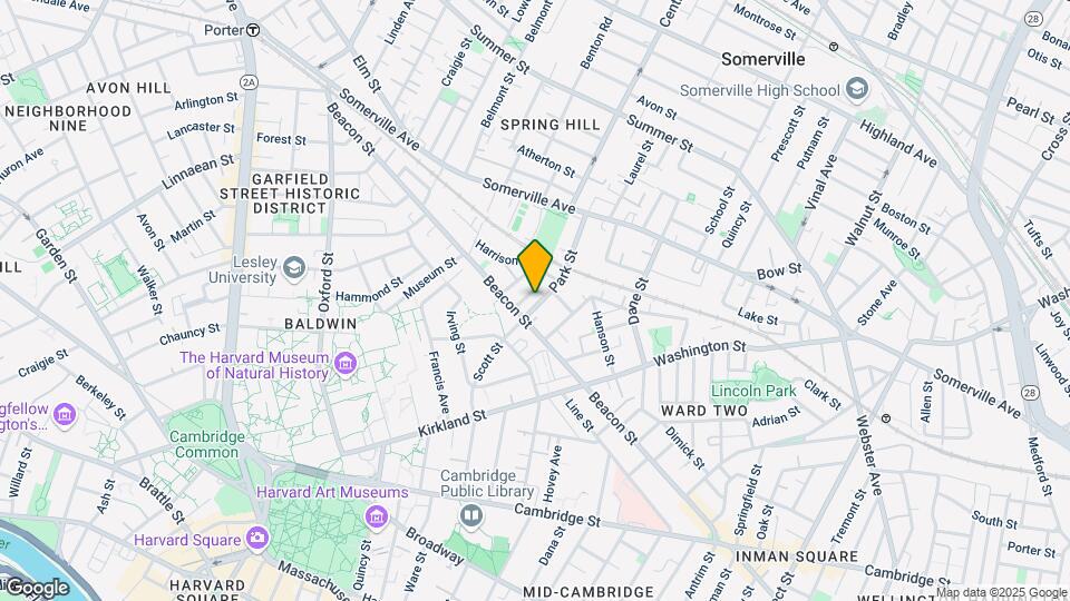 67 Park St, Unit 1 Map and Location Details