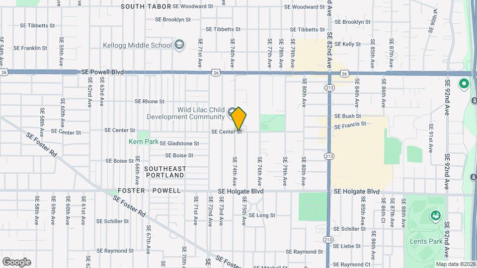 4006 SE 74th Ave Map and Location Details