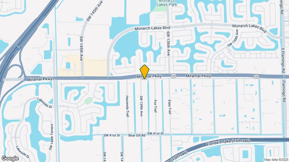 3301 SW 139th Ave Map and Location Details