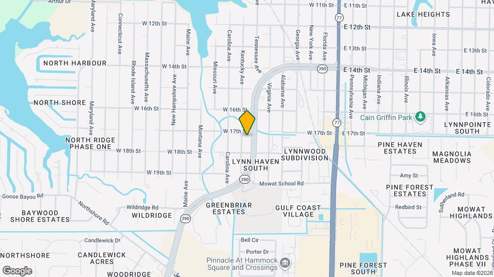 1711 Kentucky Ave Mapa y Detalles de la Ubicación