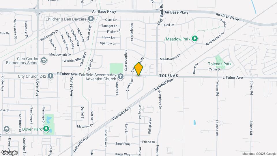 1910 Grande Cir Map and Location Details