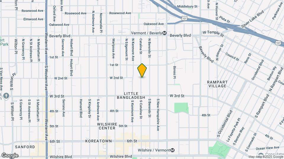 162 S Catalina St, Unit 162 S. Catalina Street Map and Location Details