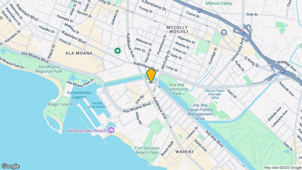 1888 Kalakaua Ave Map and Location Details