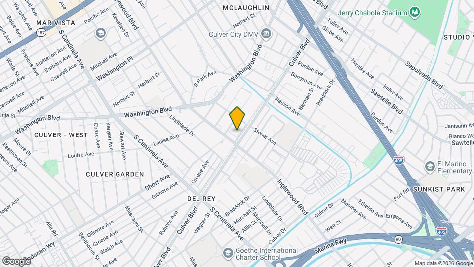 11933 Culver Blvd, Unit 11933 Map and Location Details