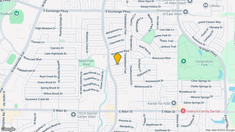 1312 Timberview Dr Map and Location Details