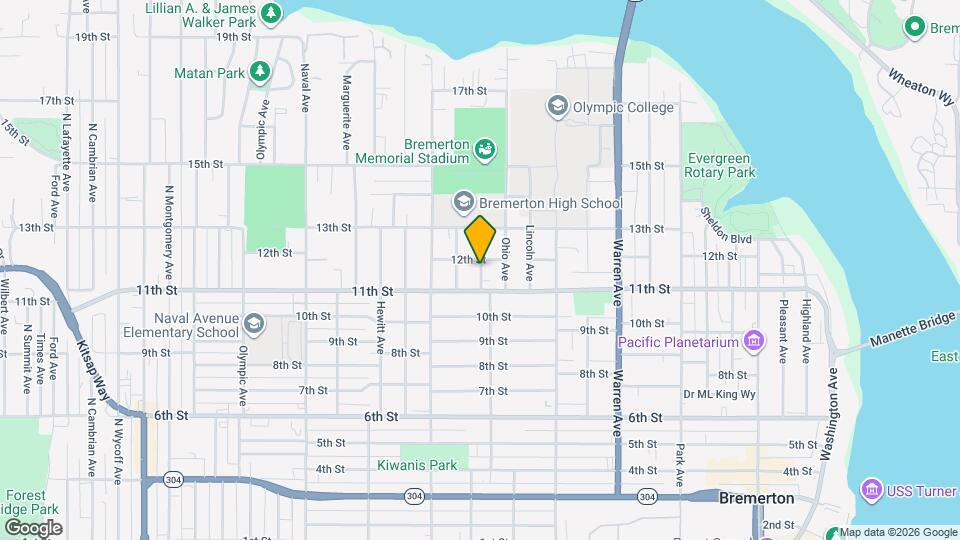 1117 Veneta Ave Map and Location Details