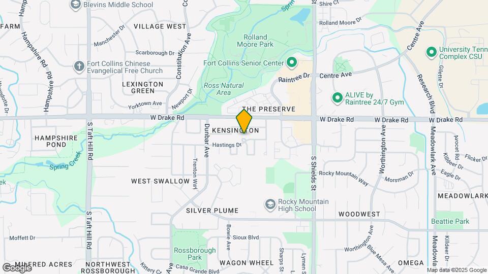 1400 Hastings Dr Map and Location Details