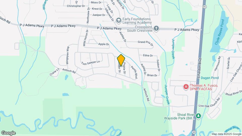 514 Boulder St Map and Location Details