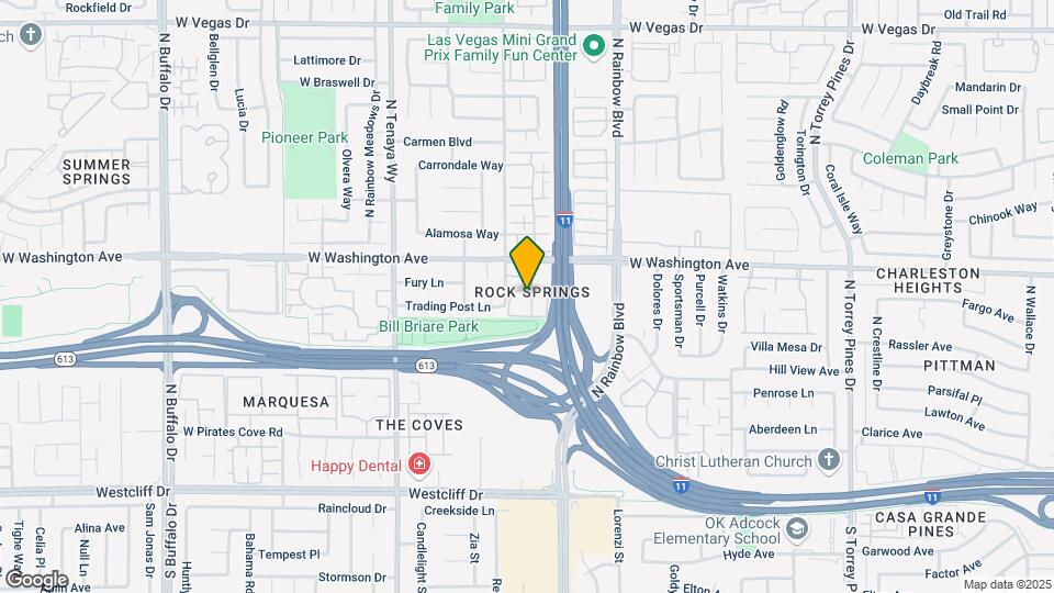 717 Rock Springs Dr Map and Location Details