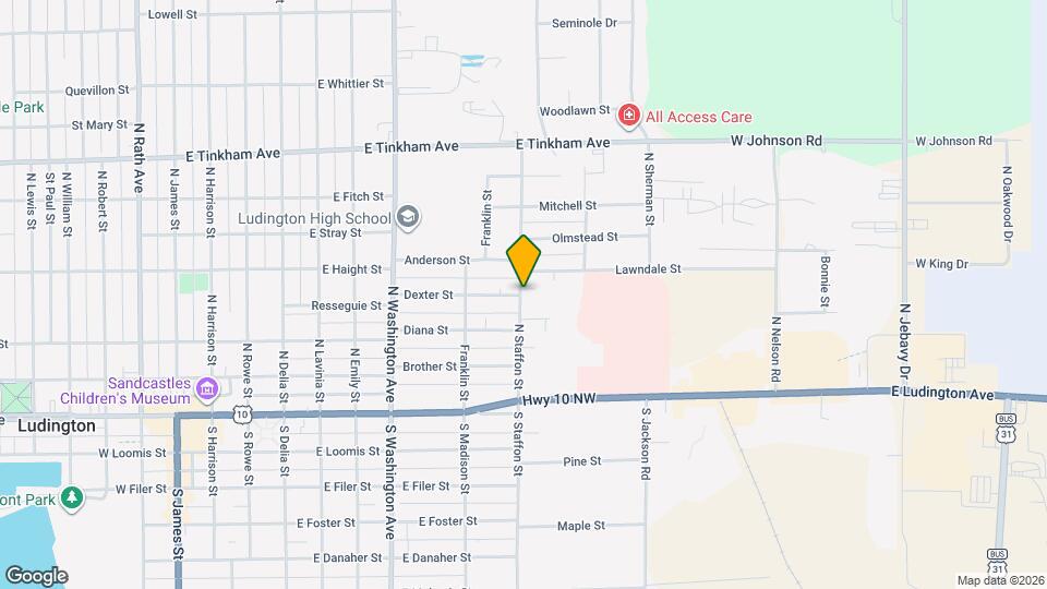 308 N Staffon St Map and Location Details