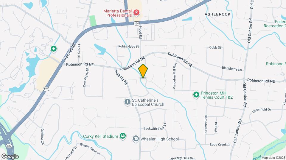 701 Willow Ridge Dr NE Map and Location Details